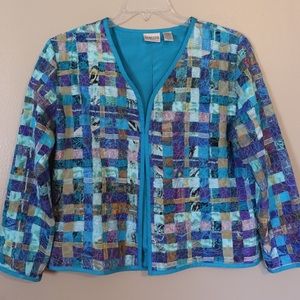 Chico’s patchwork jacket
